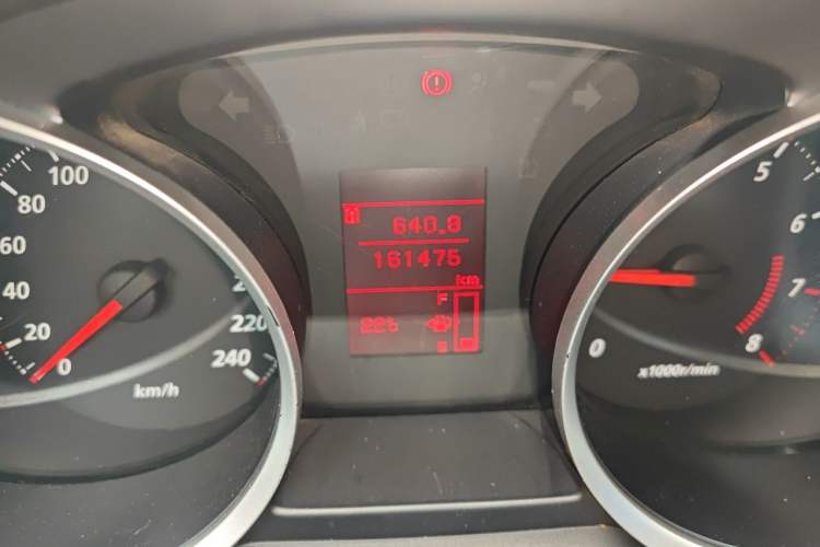 Used Mitsubishi Lancer EX 2012 Chasing Edition 1.8L Manual Luxury Model Odometer Close Up