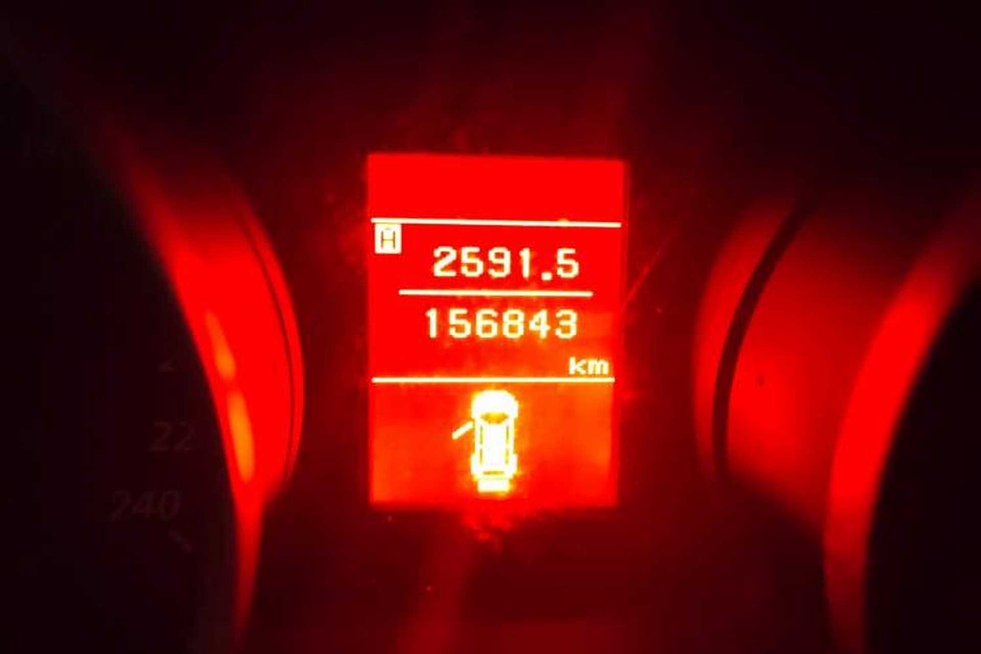 Used Mitsubishi Lancer EX 2012 Chasing Edition 1.8L Manual Luxury Model Odometer Close Up