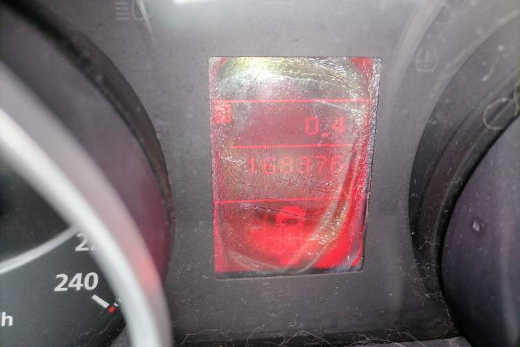 Used Mitsubishi Lancer EX 2012 Anniversary Edition 1.8L CVT Comfort Model Odometer Close Up