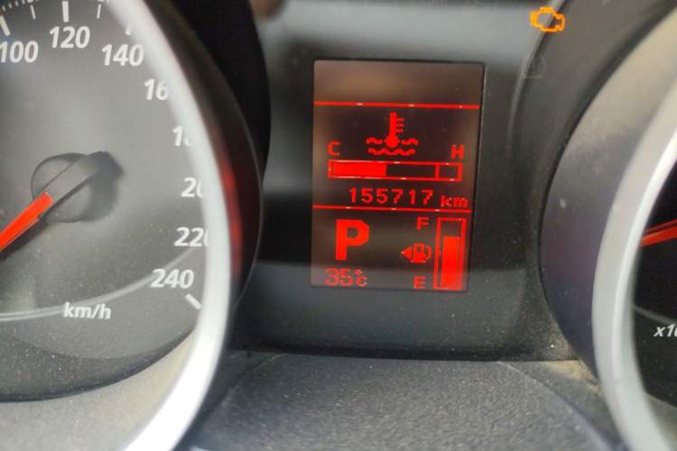 Used Mitsubishi Lancer EX 2012 Fashion Edition 1.8L CVT Comfort Version Odometer Close Up