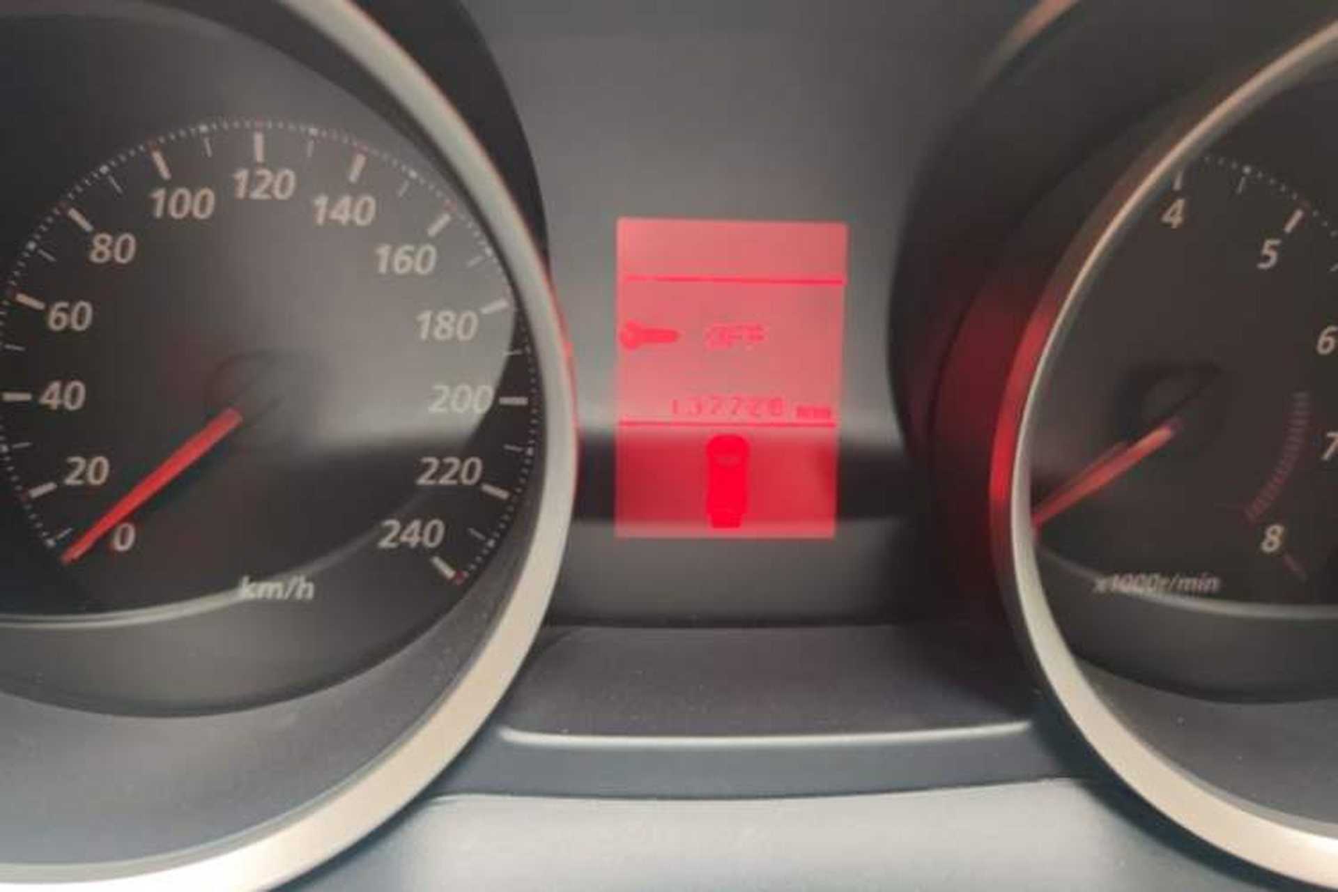 Used Mitsubishi Lancer EX 2012 1.8L Manual Charm Edition Odometer Close Up