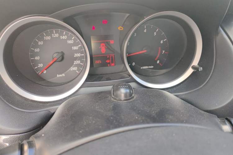 Used Mitsubishi Lancer EX 2012 Chasing Edition 1.8L Manual Luxury Model Odometer Close Up