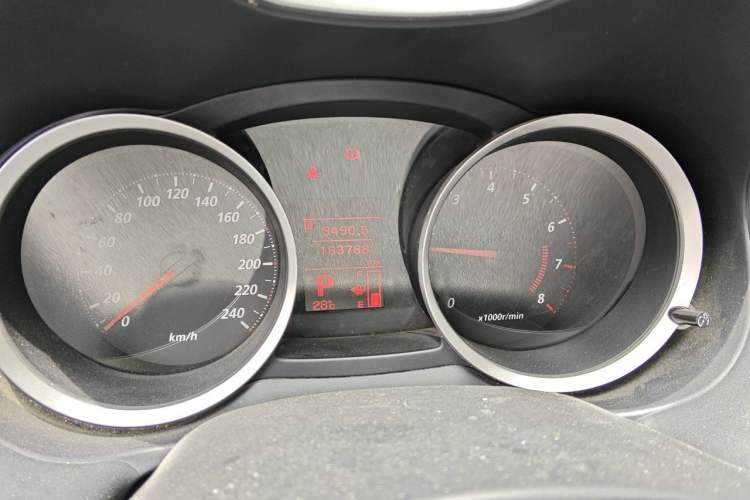 Used Mitsubishi Lancer EX 2012 Fashion Edition 1.8L CVT Comfort Version Odometer Close Up