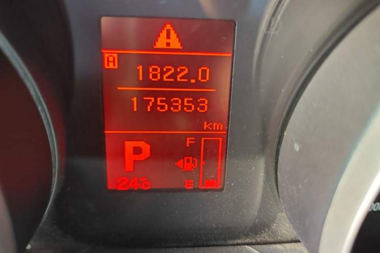 Used Mitsubishi Lancer EX 2012 Fashion Edition 1.8L CVT Comfort Version Odometer Close Up