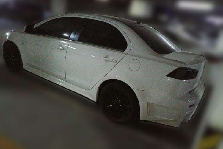 Used Mitsubishi Lancer EX 2012 Classic 2.0L CVT Black & White Edition Rear Left 45 Deg