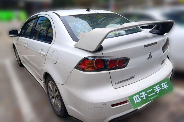 Used Mitsubishi Lancer EX 2012 Chasing Edition 1.8L CVT Luxury Model Rear Left 45 Deg