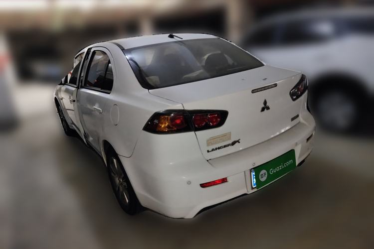 Used Mitsubishi Lancer EX 2012 Anniversary Edition 1.8L CVT Comfort Model Rear Left 45 Deg