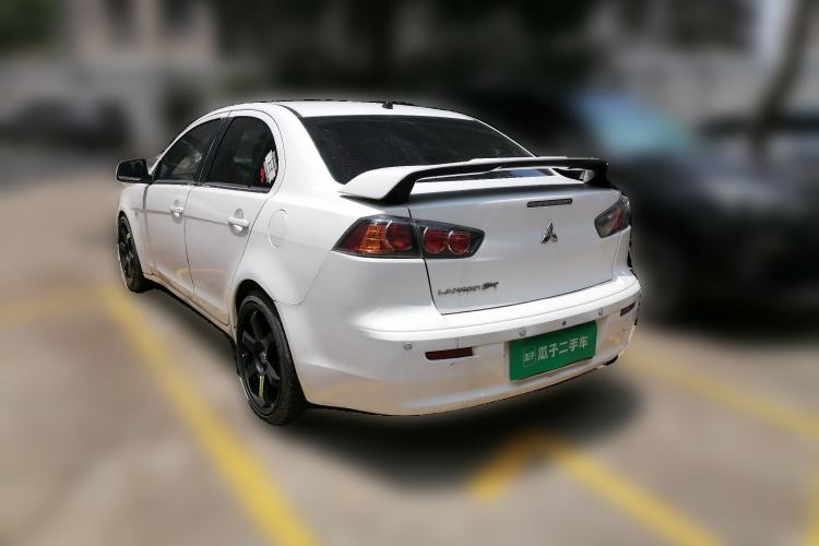 Used Mitsubishi Lancer EX 2012 Anniversary Edition 1.8L CVT Comfort Model Rear Left 45 Deg
