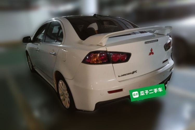 Used Mitsubishi Lancer EX 2012 Classic 1.8L CVT Black-and-White Edition Rear Left 45 Deg