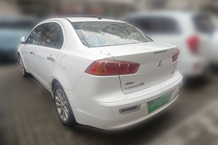 Used Mitsubishi Lancer EX 2012 Anniversary Edition 1.8L CVT Comfort Model Rear Left 45 Deg