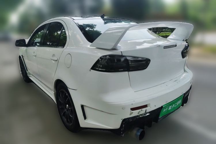 Used Mitsubishi Lancer EX 2012 Chasing Edition 1.8L CVT Luxury Model Rear Left 45 Deg