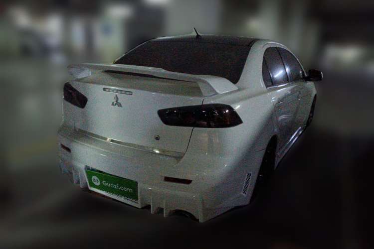 Used Mitsubishi Lancer EX 2012 Classic 2.0L CVT Black & White Edition Rear Right 45 Deg