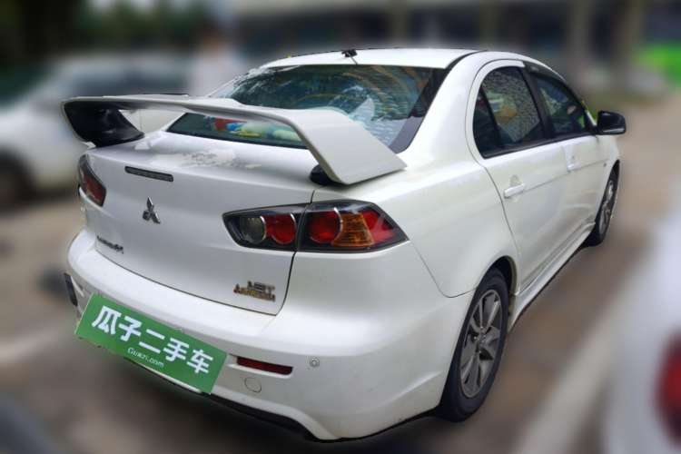 Used Mitsubishi Lancer EX 2012 Chasing Edition 1.8L CVT Luxury Model Rear Right 45 Deg