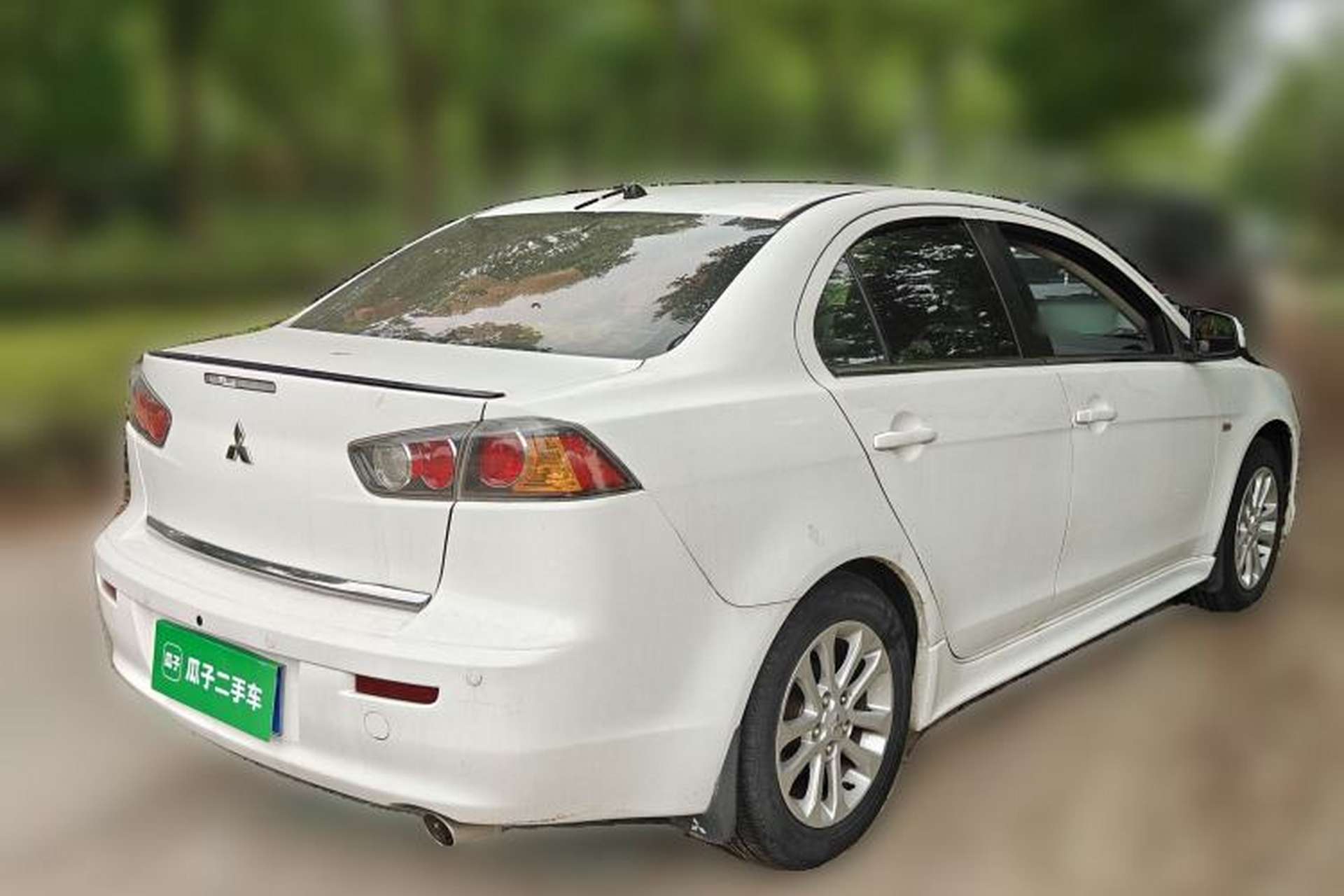Used Mitsubishi Lancer EX 2012 Chasing Edition 1.8L CVT Luxury Model Rear Right 45 Deg