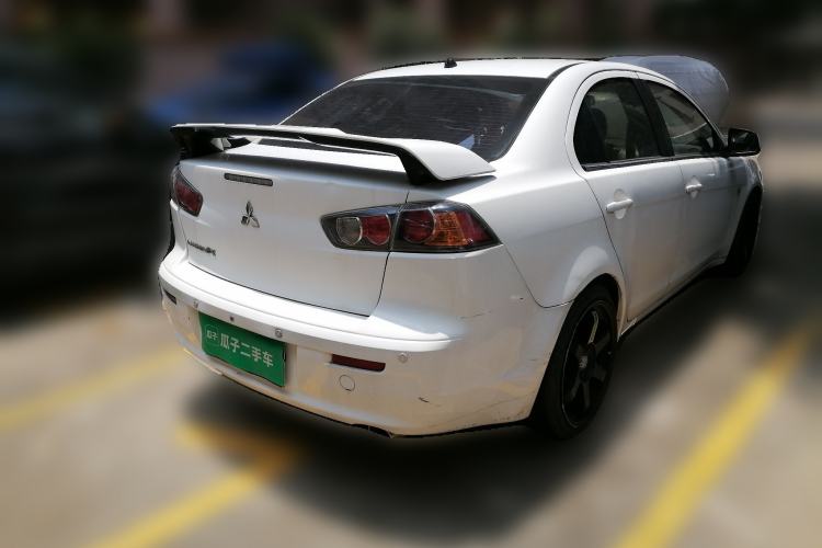 Used Mitsubishi Lancer EX 2012 Anniversary Edition 1.8L CVT Comfort Model Rear Right 45 Deg