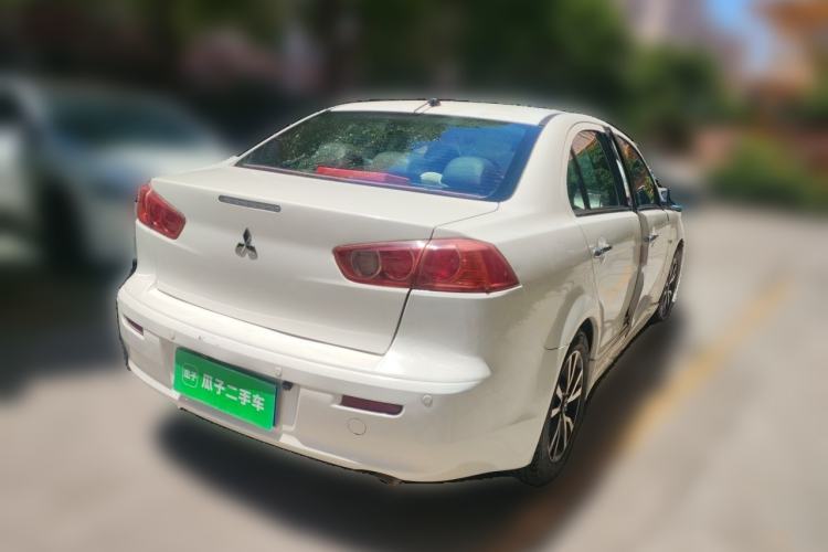 Used Mitsubishi Lancer EX 2012 Chasing Edition 1.8L CVT Luxury Model Rear Right 45 Deg
