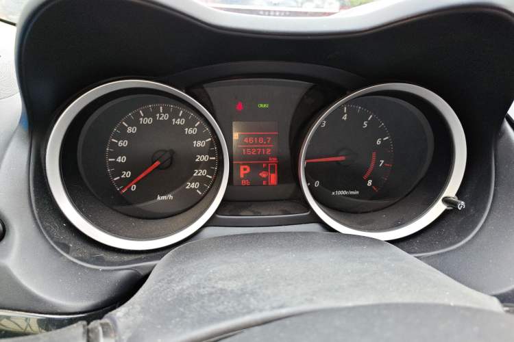 Used Mitsubishi Lancer EX 2013 Chasing Edition 1.8L CVT Luxury Model Odometer Close Up