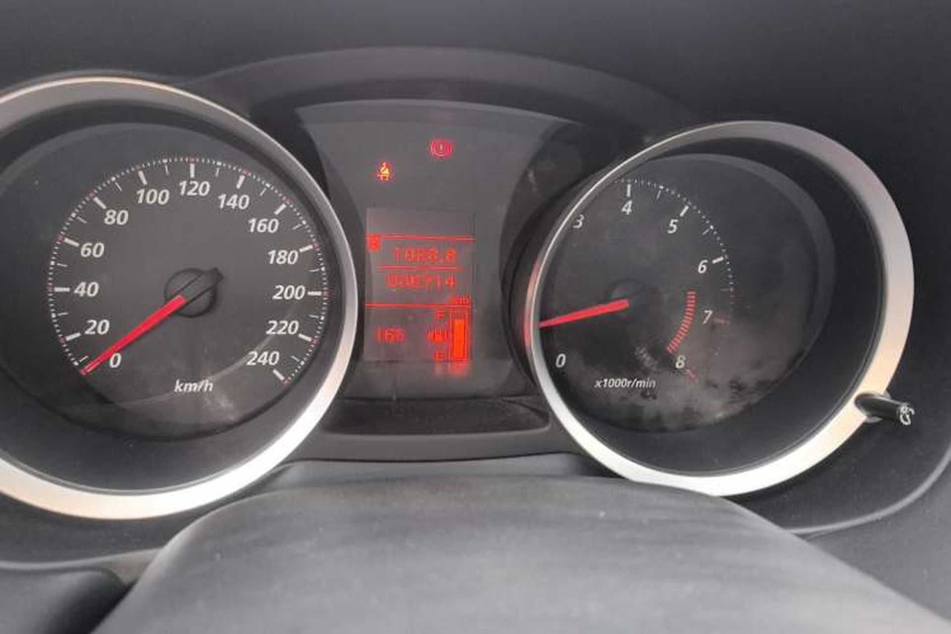 Used Mitsubishi Lancer EX 2013 Chasing Edition 1.8L Manual Luxury Model Odometer Close Up