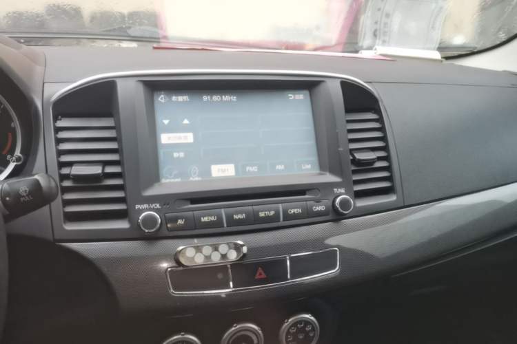 Used Mitsubishi Lancer EX 2013 Style Edition 1.6L Manual Classic Model Audio And AC Panel