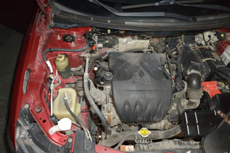 Used Mitsubishi Lancer EX 2013 Style Edition 1.6L Manual Luxury Model Engine Bay Right