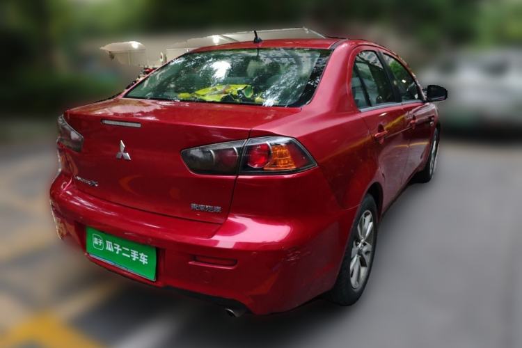 Used Mitsubishi Lancer EX 2013 Style Edition 1.6L Manual Luxury Model Rear Right 45 Deg