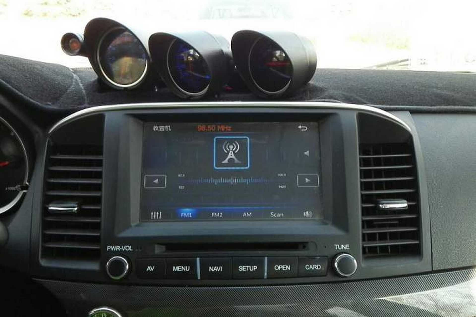 Used Mitsubishi Lancer EX 2013 Xinyuan Edition 2.0L Manual Comfort Model Audio And AC Panel