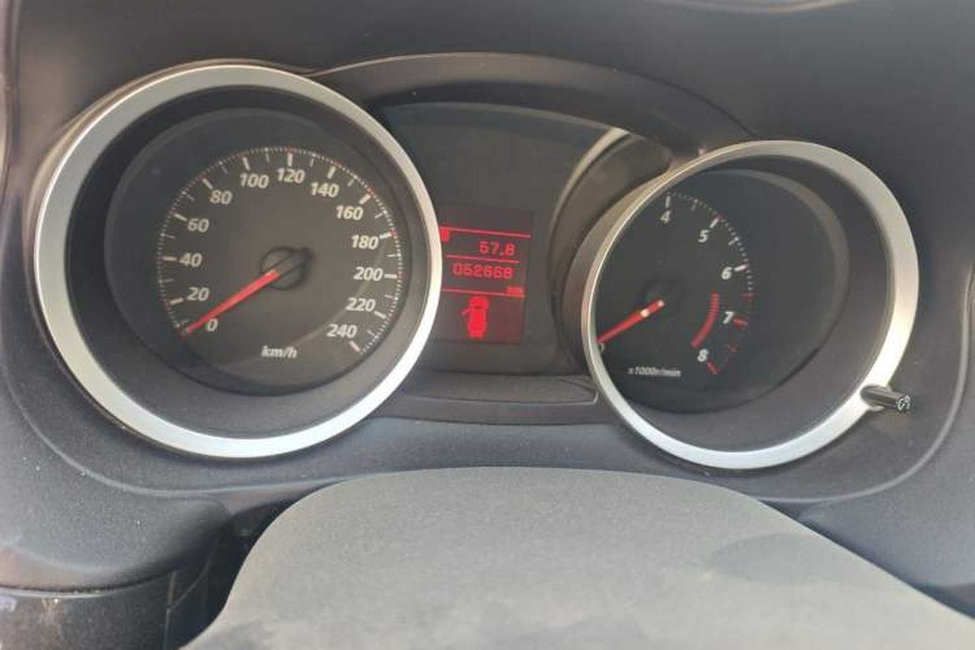 Used Mitsubishi Lancer EX  Odometer Close Up