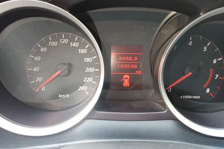 Used Mitsubishi Lancer EX 2013 Fashion Edition 1.8L CVT Comfort Version Odometer Close Up
