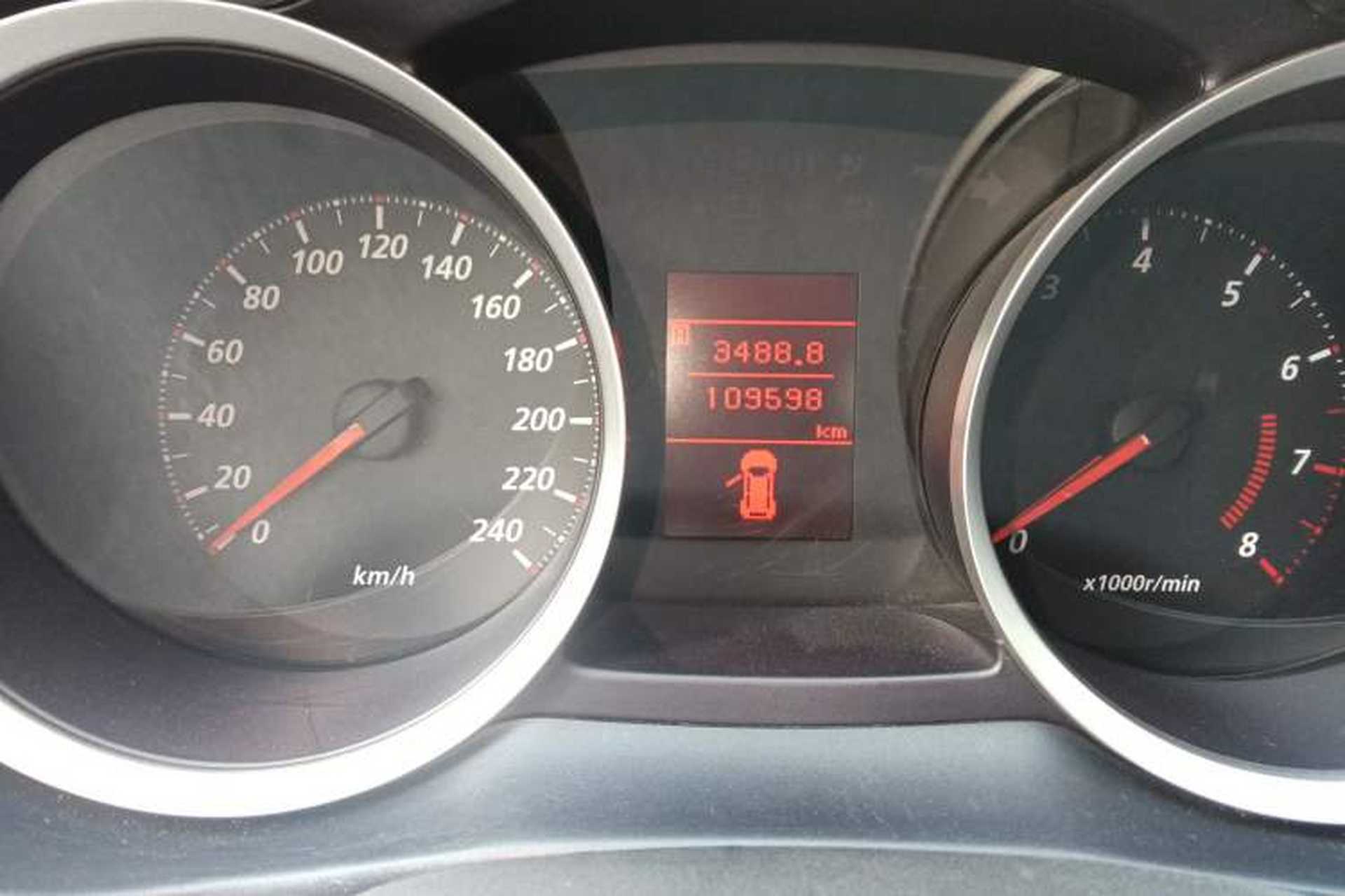 Used Mitsubishi Lancer EX 2013 Fashion Edition 1.8L CVT Comfort Version Odometer Close Up