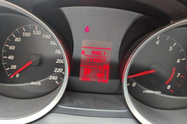 Used Mitsubishi Lancer EX 2013 Fashion Edition 1.8L CVT Comfort Version Odometer Close Up