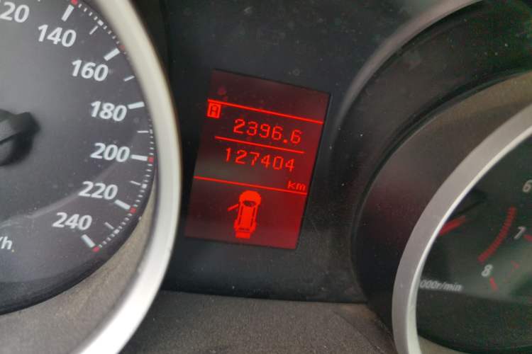 Used Mitsubishi Lancer EX 2013 Fashion Edition 1.8L CVT Comfort Version Odometer Close Up
