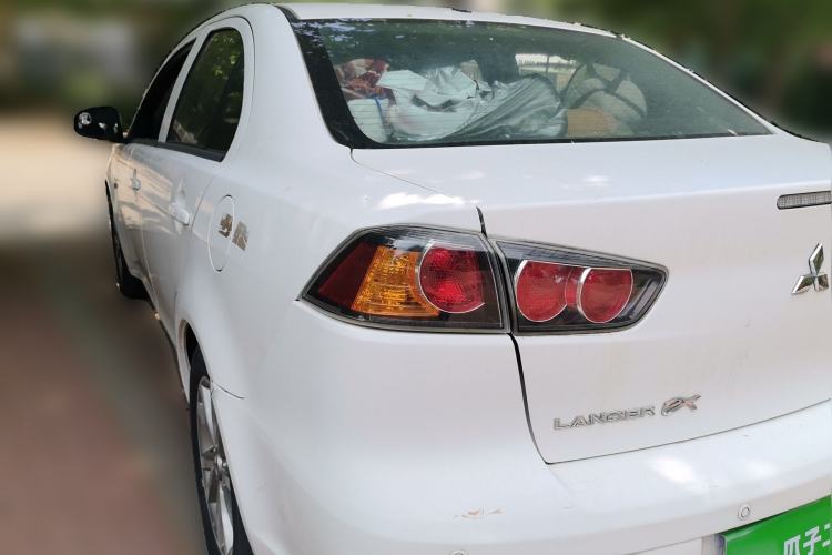 Used Mitsubishi Lancer EX 2013 Fashion Edition 1.8L CVT Comfort Version Rear Left 45 Deg