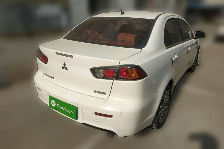 Used Mitsubishi Lancer EX 2013 Style Edition 1.6L Manual Luxury Model Rear Right 45 Deg