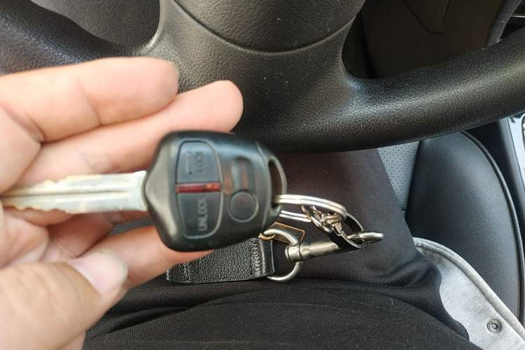 Used Mitsubishi Lancer EX 2013 Style Edition 1.6L Manual Luxury Model Vehicle Key
