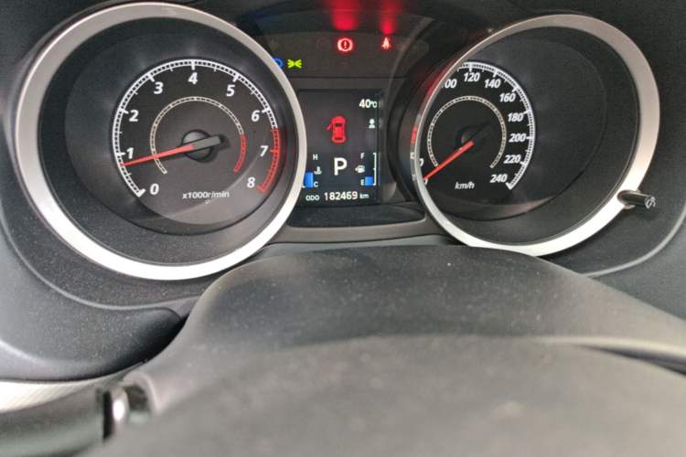 Used Mitsubishi Lancer EX 2015 1.8L CVT ZhiShang Edition China IV Standard Odometer Close Up