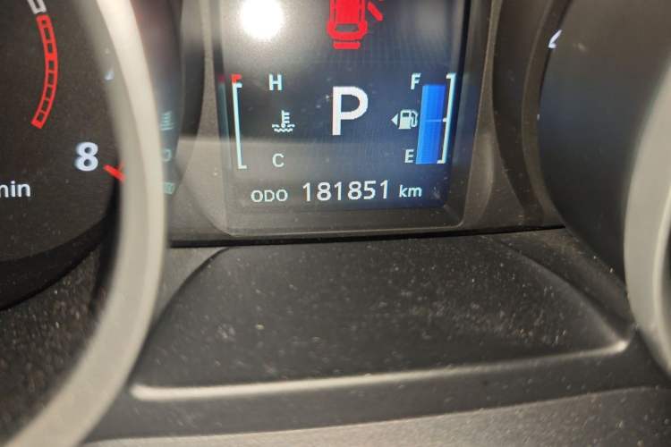 Used Mitsubishi Lancer EX 2015 1.8L CVT ZhiShang Edition China IV Standard Odometer Close Up