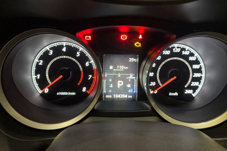 Used Mitsubishi Lancer EX 2015 1.8L CVT ZhiShang Edition China V Standard Odometer Close Up