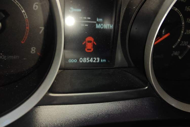 Used Mitsubishi Lancer EX 2015 1.8L CVT ZhiShang Edition China IV Standard Odometer Close Up