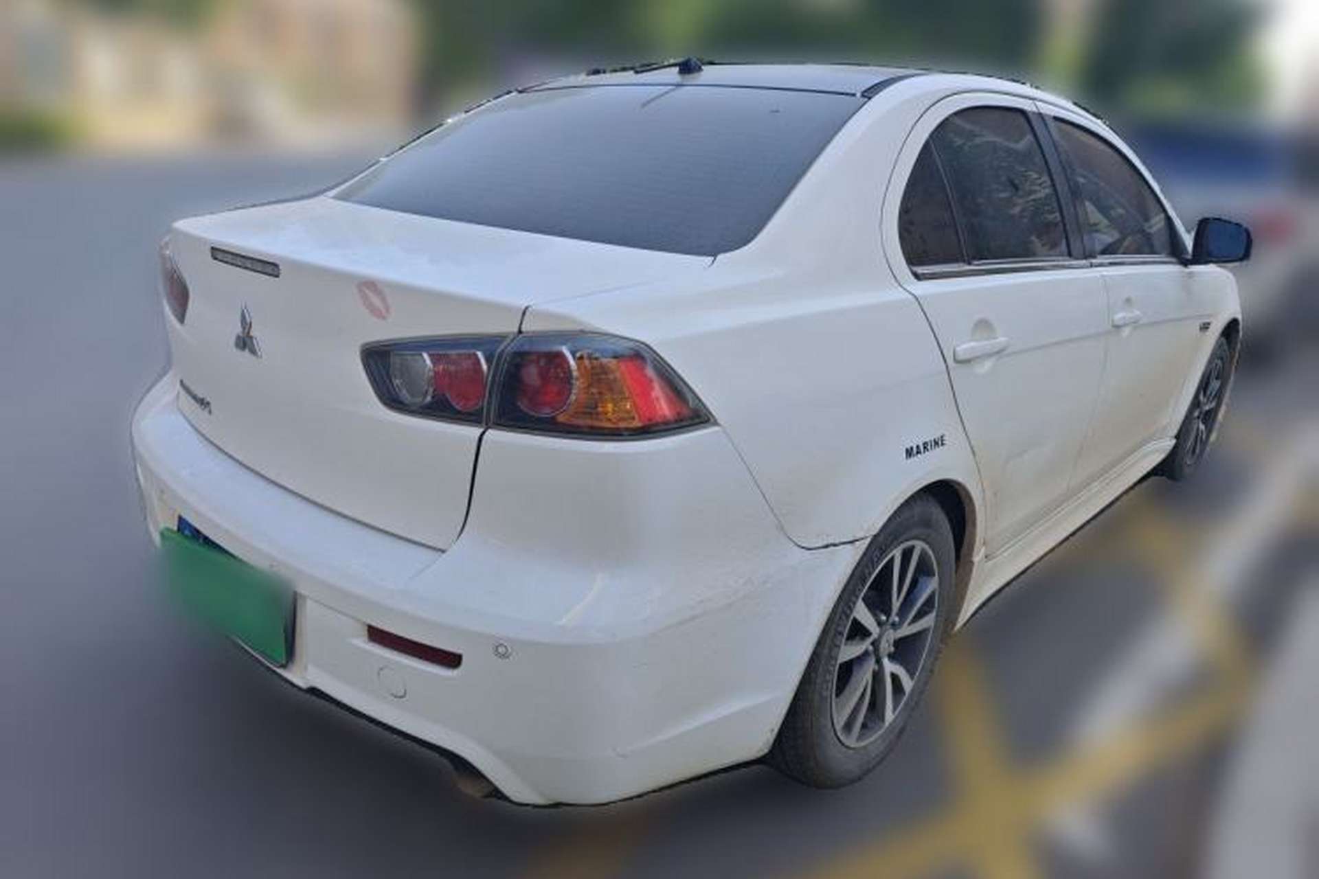 Used Mitsubishi Lancer EX 2015 1.8L Manual ZhiShang Edition China IV Rear Right 45 Deg