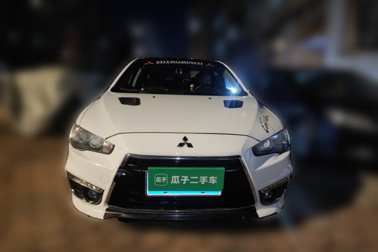 Used Mitsubishi Lancer EX 2016 1.8L Manual Black-and-White Retro Edition Front