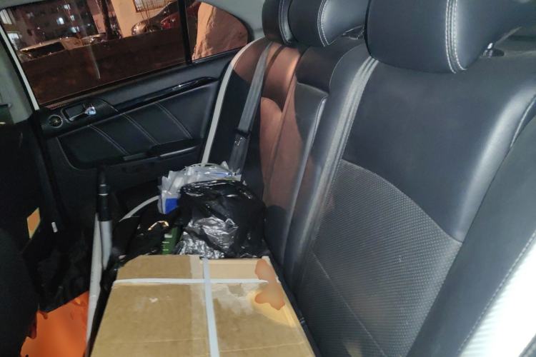 Used Mitsubishi Lancer EX 2016 1.8L Manual Black-and-White Retro Edition Left Rear Seat