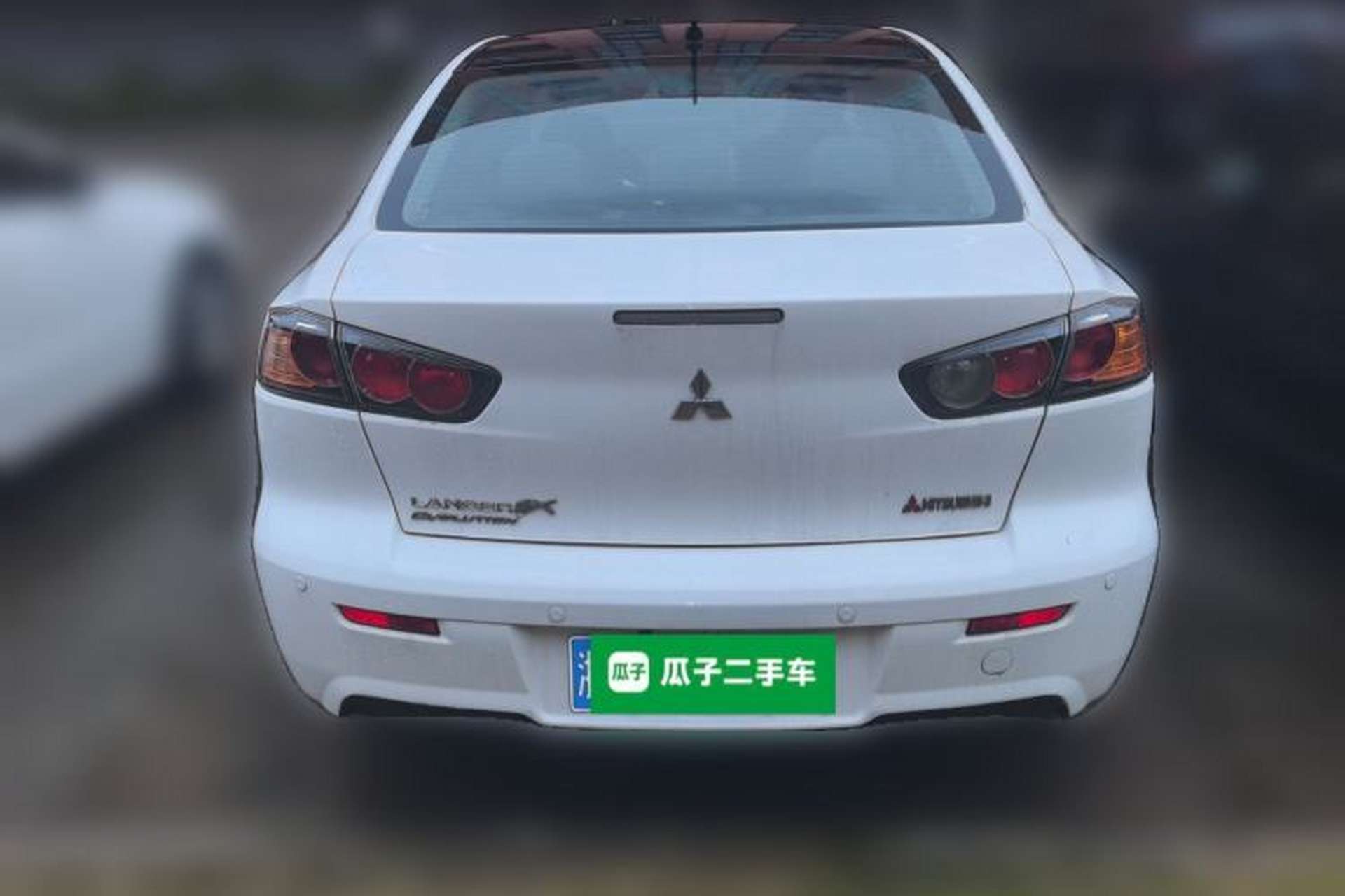 Used Mitsubishi Lancer EX 2016 1.8L CVT Black-and-White Retro Edition Rear