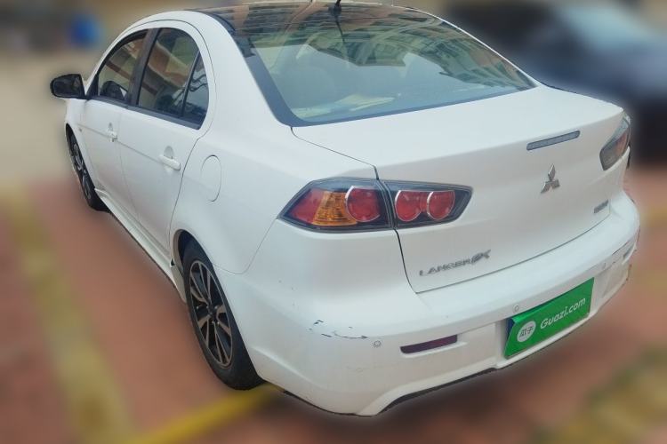 Used Mitsubishi Lancer EX 2016 1.8L CVT Black-and-White Retro Edition Rear Left 45 Deg