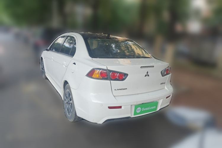 Used Mitsubishi Lancer EX 2016 1.8L CVT Black-and-White Retro Edition Rear Left 45 Deg