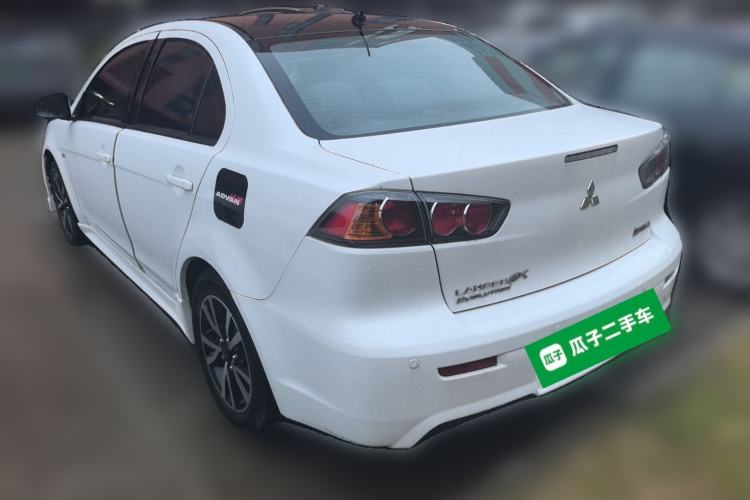 Used Mitsubishi Lancer EX 2016 1.8L CVT Black-and-White Retro Edition Rear Left 45 Deg