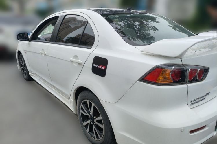 Used Mitsubishi Lancer EX 2016 1.8L CVT Black-and-White Retro Edition Rear Left 45 Deg