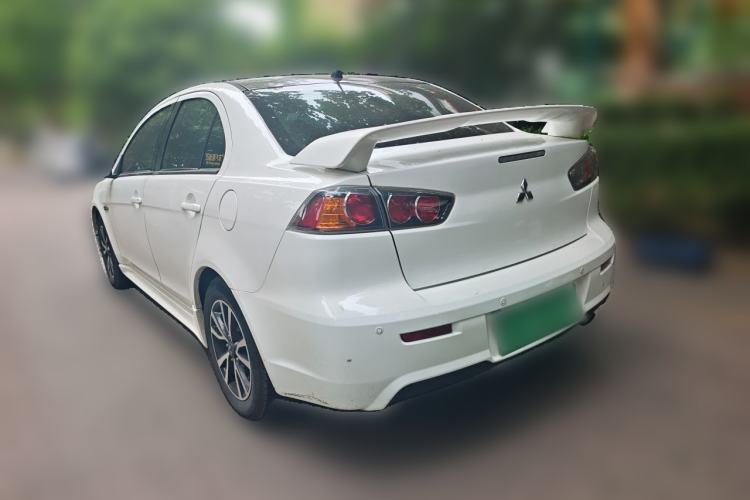 Used Mitsubishi Lancer EX 2016 1.8L Manual Black-and-White Retro Edition Rear Left 45 Deg