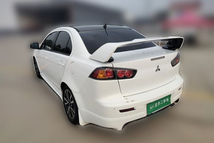 Used Mitsubishi Lancer EX 2016 1.8L CVT Black-and-White Retro Edition Rear Left 45 Deg