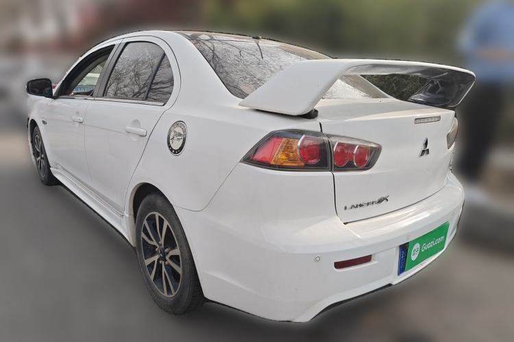 Used Mitsubishi Lancer EX 2016 1.8L Manual Black-and-White Retro Edition Rear Left 45 Deg