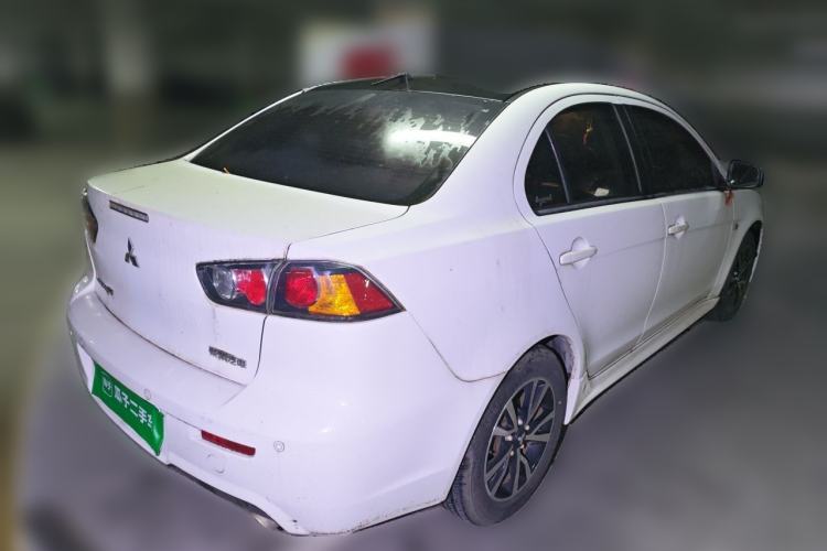Used Mitsubishi Lancer EX 2016 1.8L CVT Black-and-White Retro Edition Rear Right 45 Deg